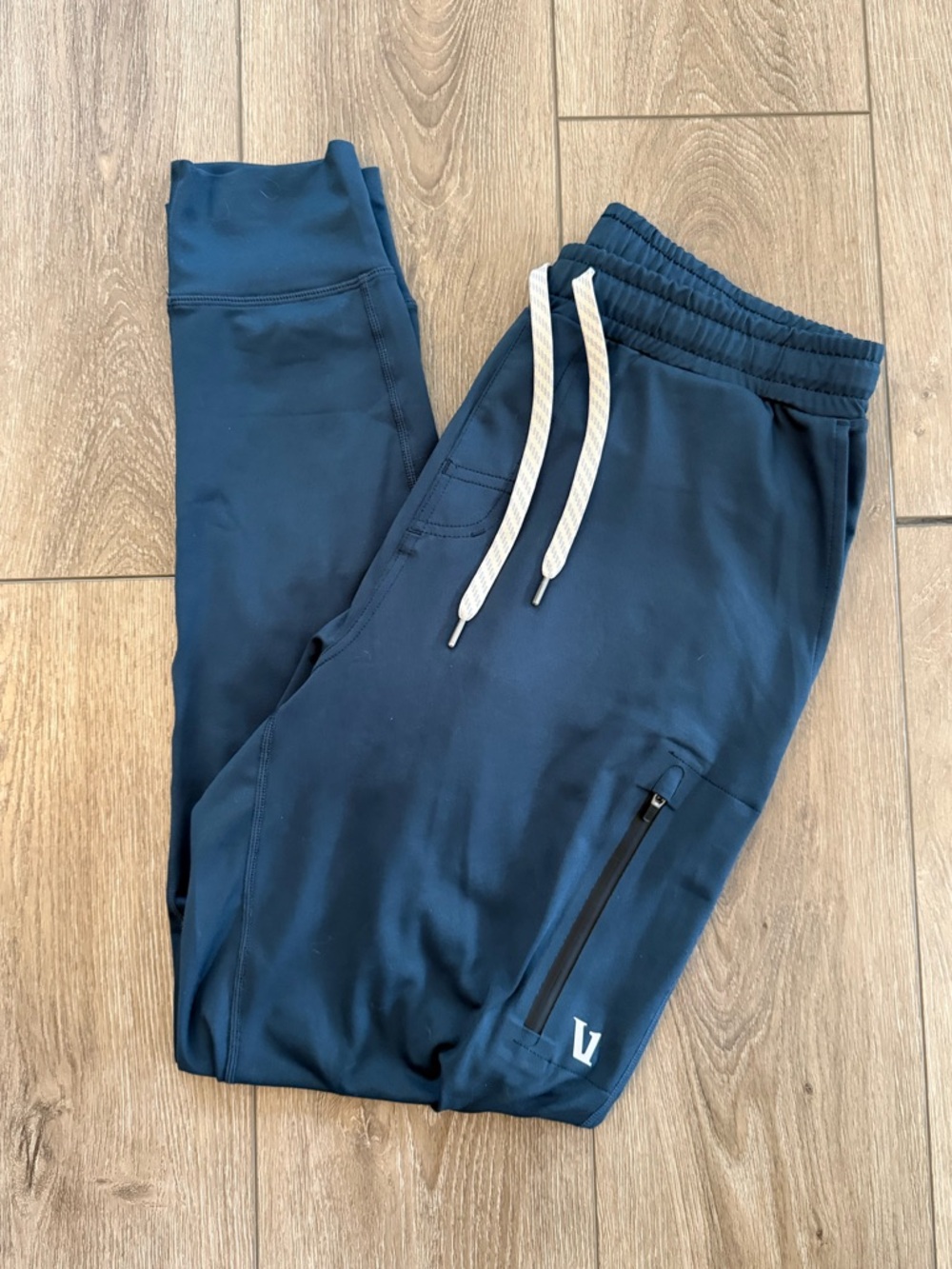Vuori Sunday Joggers Performance Blue Stretch Athletic Sweatpants V416 Size S